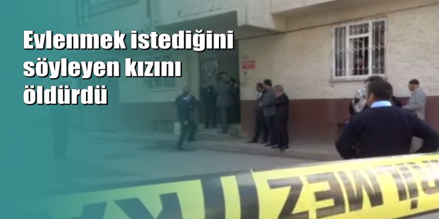 Elazığ'da baba kızının boğazını keserek öldürdü