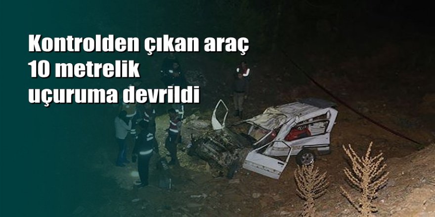 Muğla'da otomobil uçuruma devrildi: 2 ölü, 2 yaralı
