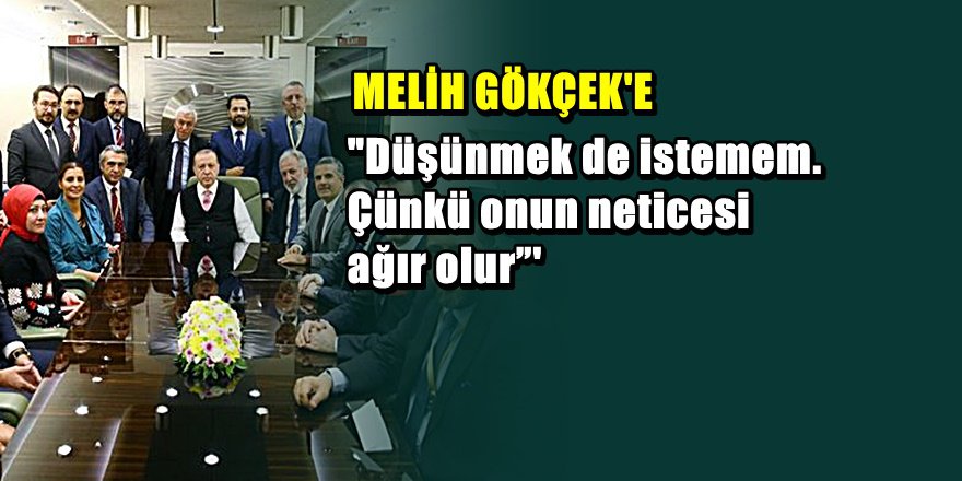 Erdoğan ile Melih Gökçek restleşmesinde flaş gelişme