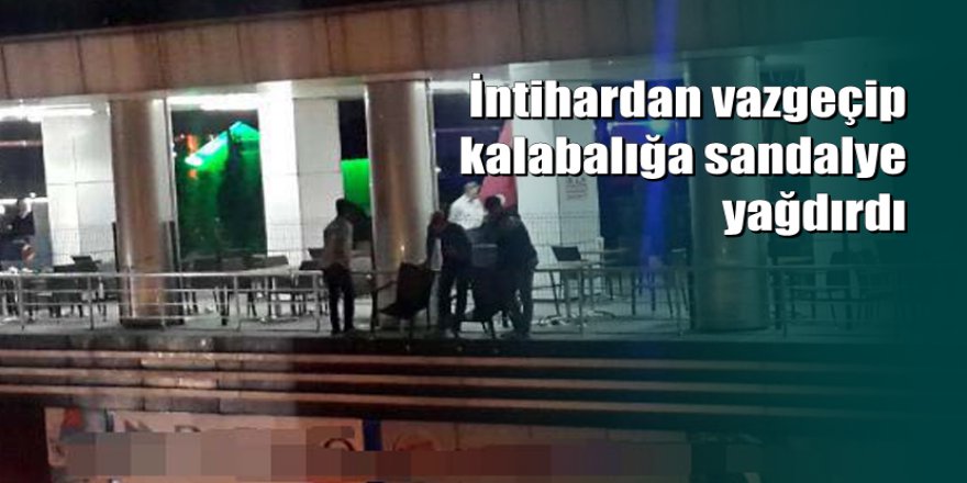 AVM'de bir tuhaf intihar