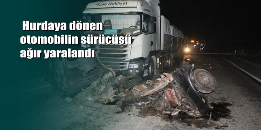 Feci kazada mucize; Bu araçtan sağ çıktı