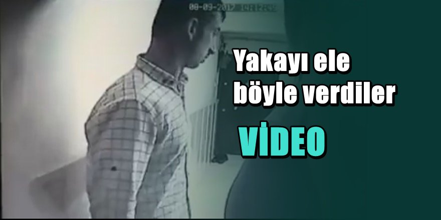 Ankara'da bir daireye giren hırsızlar kameraya böyle yakalandı