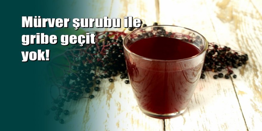 Gribin ilacı: Mürver Şurubu