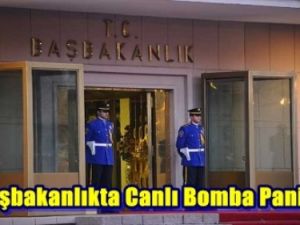 Başbakanlıkta Canlı Bomba Paniği