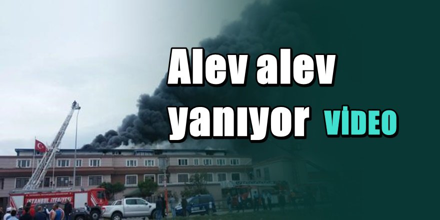 İstanbul Beylikdüzü'nde yangın paniği