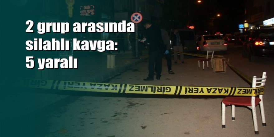 Elazığ'da minibüsçülerin silahlı kavgası: 5 Yaralı