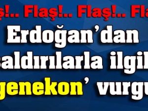 Erdoğan; Saldırılar Ergenekon bağlantılı