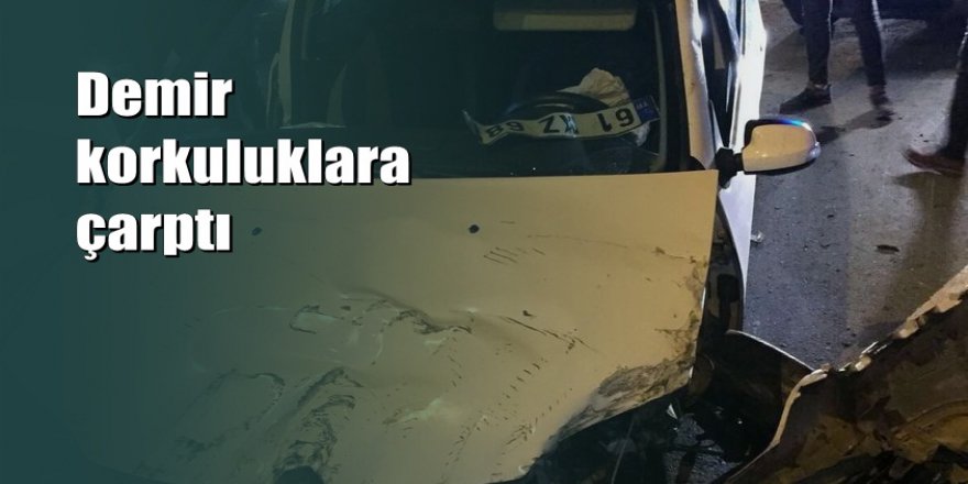 Trabzon’da trafik kazası: 2 ölü