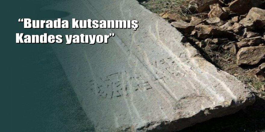 Gümüşhane’deki trafo çalışmasında yazıtlı lahit bulundu