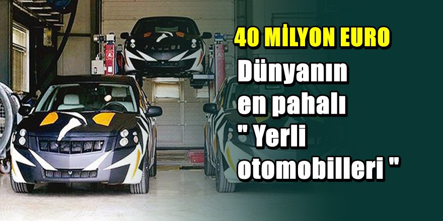 Sarayda yerli otomobil imzası atıldı