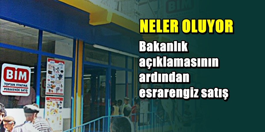 BİM ortaklığında flaş gelişme