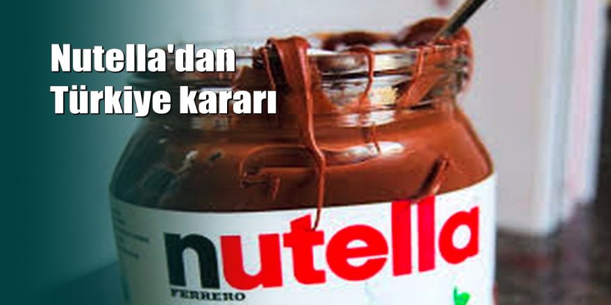 Nutella'nın üreticisi Ferrero Türk fındığına 'alternatif arıyor'