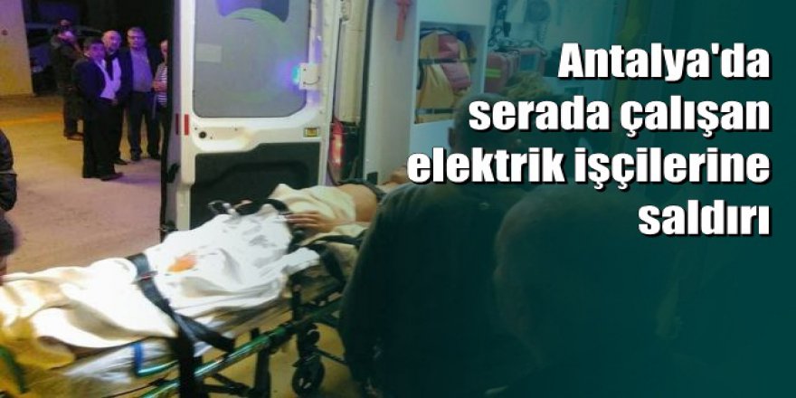 Antalya'da silahlı saldırı: 1 ölü, 1 yaralı