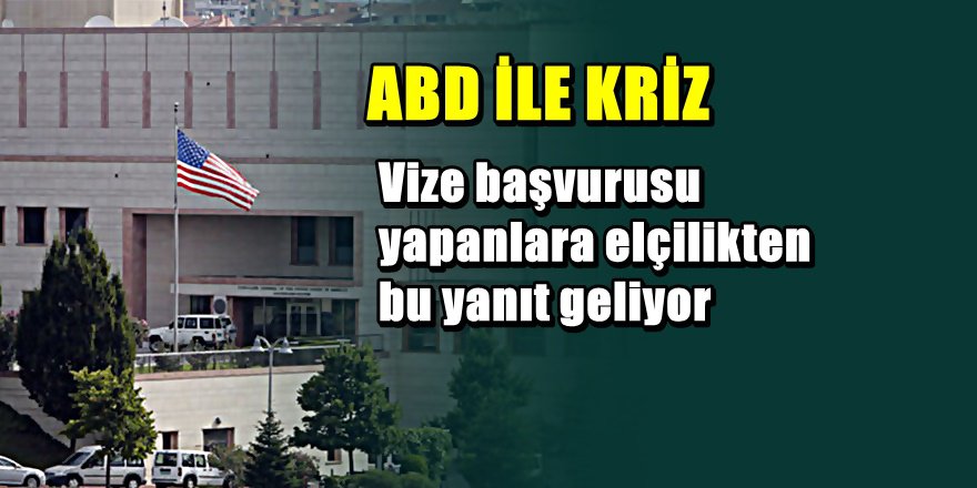 ABD Vizesi konusunda flaş gelişme