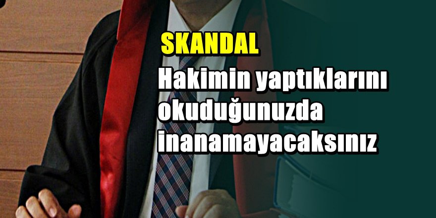 Kayseri'de hakim boşanma davasına baktığı kadın ile yakalandı