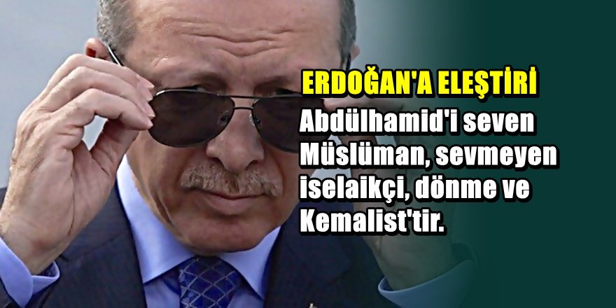 AKP'de Erdoğan'a sert Atatürk eleştirisi