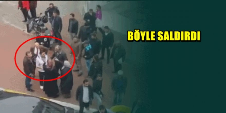 Ünlü spor yazarına saldırı böyle görüntülendi