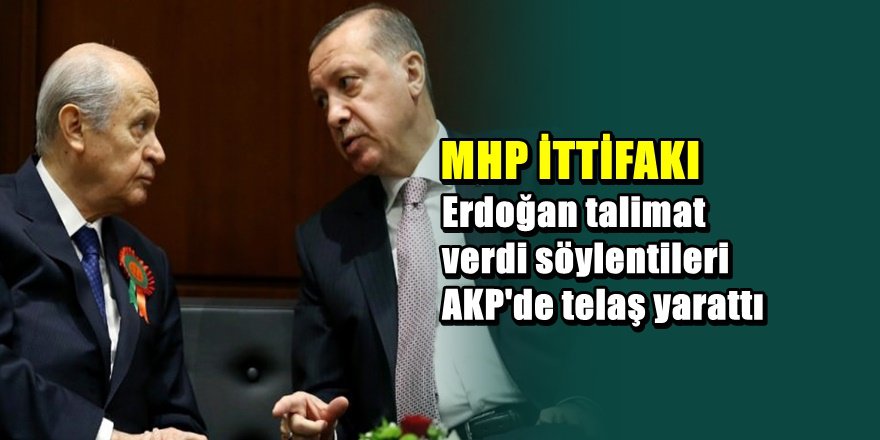 MHP ile seçim ittifakı AKP'de kriz yarattı