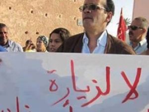 Erdoğan Fas'ta protesto edildi!