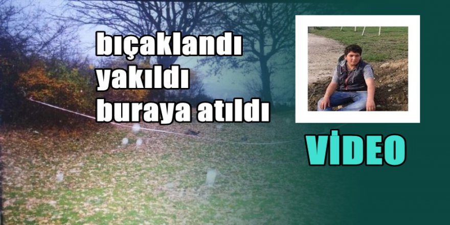 Bolu'da Vahşet; Öldürüp yaktılar