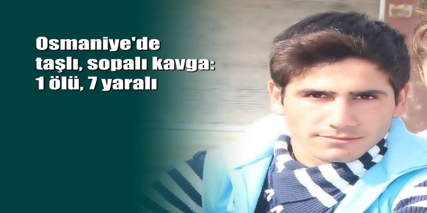 Bebeğe isim koyma kavgası: 1 ölü, 7 yaralı