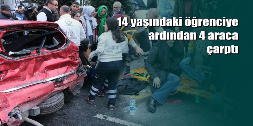 İstanbul'da servis minibüsü caddeyi adeta savaş alanına çevirdi: 5 yaralı