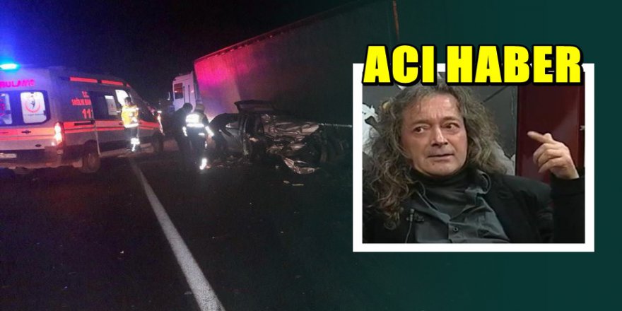Ünlü karikatürist trafik kazasında hayatını kaybetti