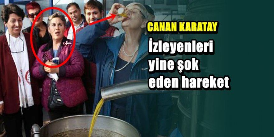 Canan Karatay yine yaptı yapacağını