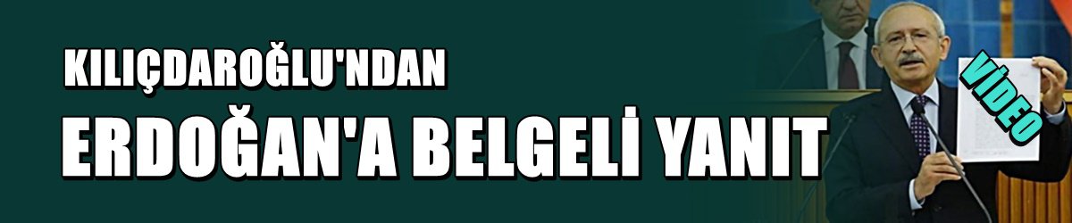Kılıçdaroğlu'ndan Erdoğan'a banka dekontu ile yanıt