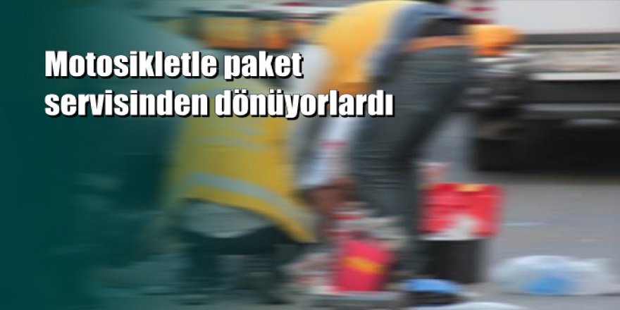Gaziantep’te motosiklet kazası: 1 ölü, 1 ağır yaralı
