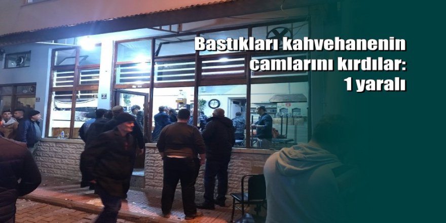 Zonguldak'ta 50 kişilik grup kahvehane bastı