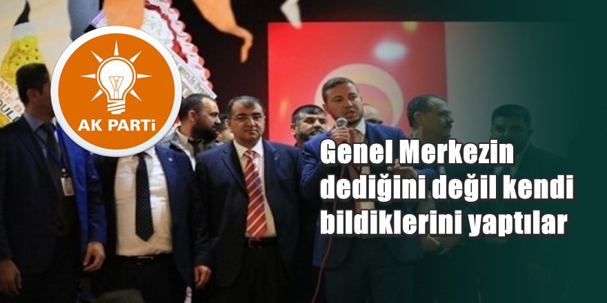 AKP'de üst yönetime isyan depremi