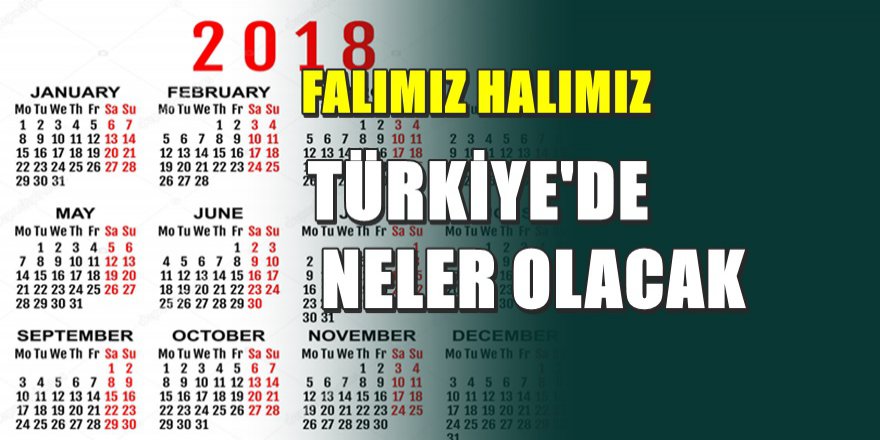 ASTROLOĞUNDAN 2018 FALI