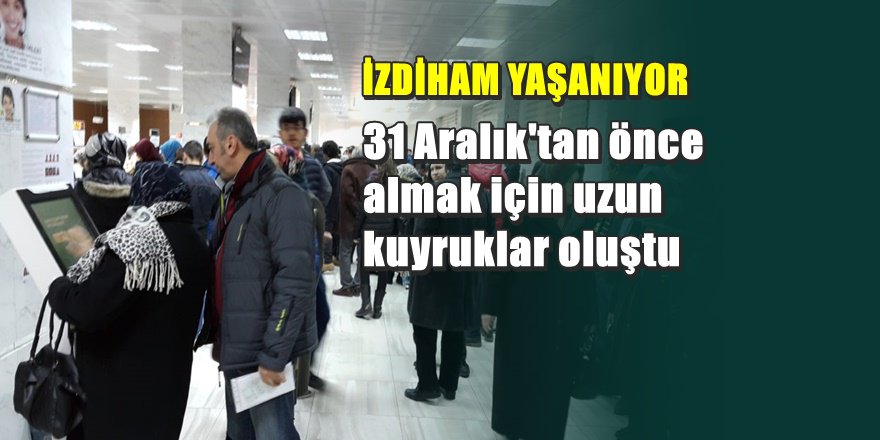 31 Aralık'a kadar çipli kimlik alma izdihamına açıklama geldi