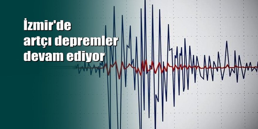 İzmir'de korkutan depreme  kritik açıklama
