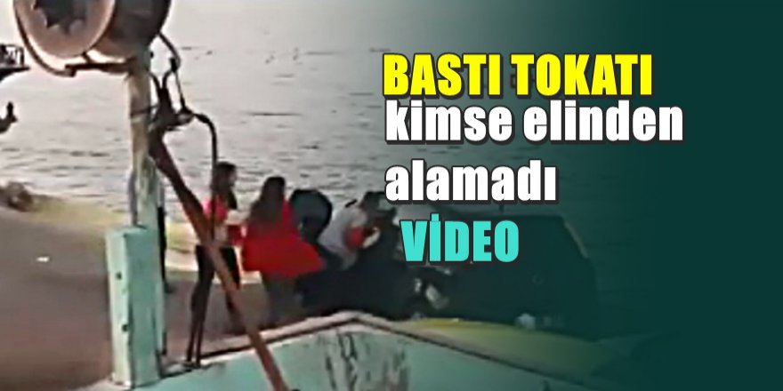 Zonguldak'ta erkek arkadaşının arabasında başkasıyla gören kadının öfkesi