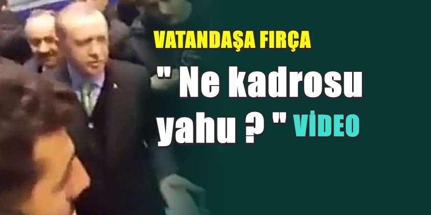 Erdoğan'dan vatandaşa fırça görüntüleri sosyal medyayı salladı
