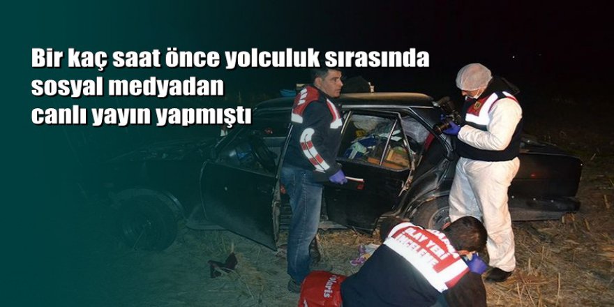 Aksaray’da seyir halinde otomobile silahlı saldırı: 2 ölü