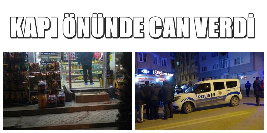 Eskişehir'de gece yarısı markete silahlı saldırı; 1 ölü 1 yaralı