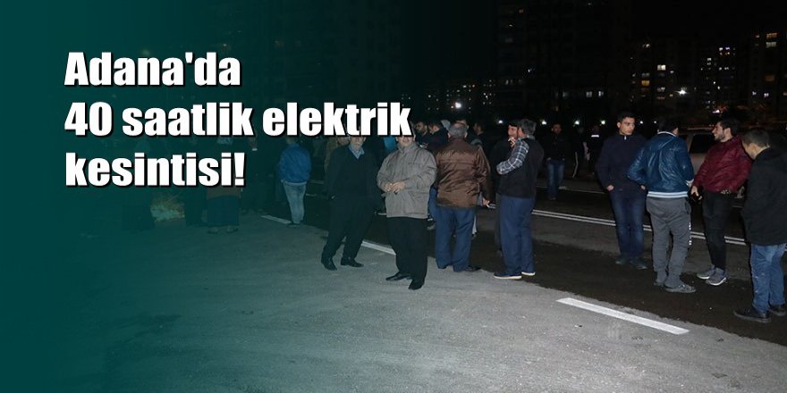 Elektrik kesintilerine isyan eden vatandaşlar yol kapattı