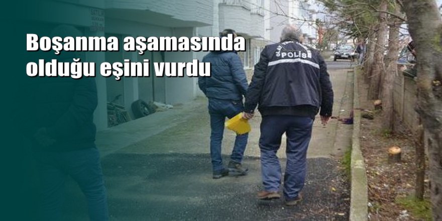 Boşanmak isteyen karısını bıçaklayıp pompalı tüfekle vurdu