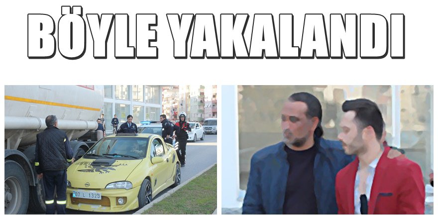 Antalya'da ' Amerikan Filmi 'gibi kovalamaca