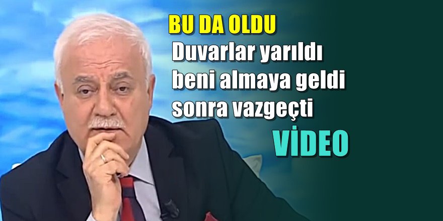 Nihat Hatipoğlu'nun programında yaşananlar sosyal medyada gündem oldu