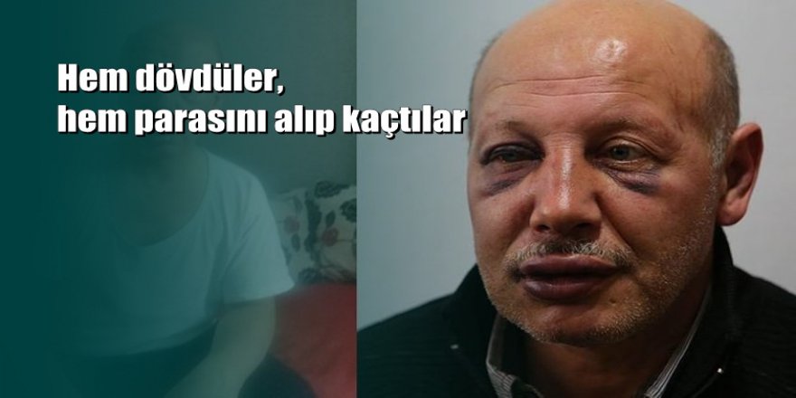 Para üstü tartışmasında taksiciyi bayıltana kadar dövdüler