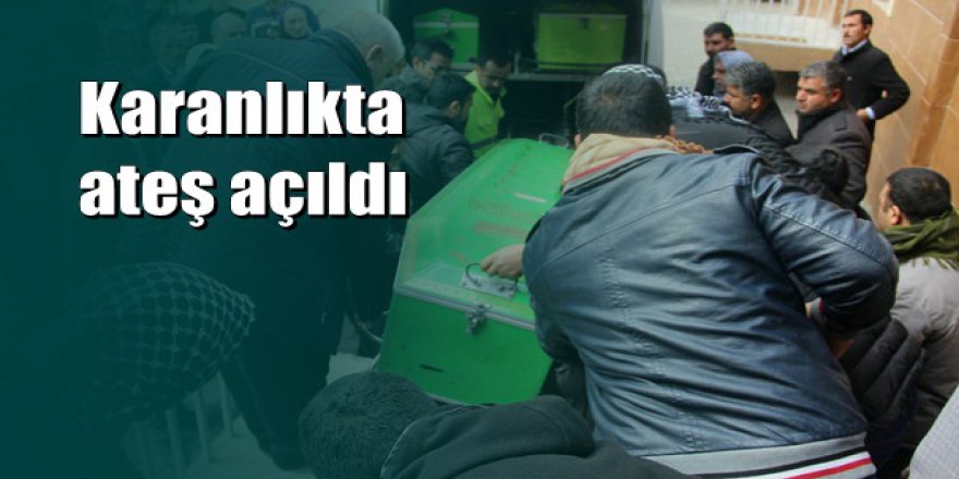 Şanlıurfa'da  barış randevusunda kan döküldü; 1 ölü