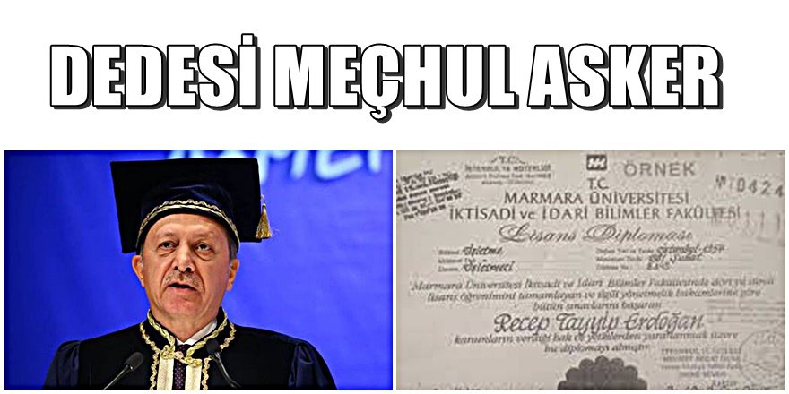 Erdoğan'ın diploması konusunda CHP'den flaş atak