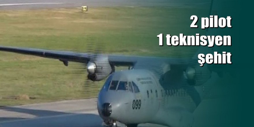 Eskişehir'den kalkan askeri uçak Isparta'ya düştü ; 3 şehit