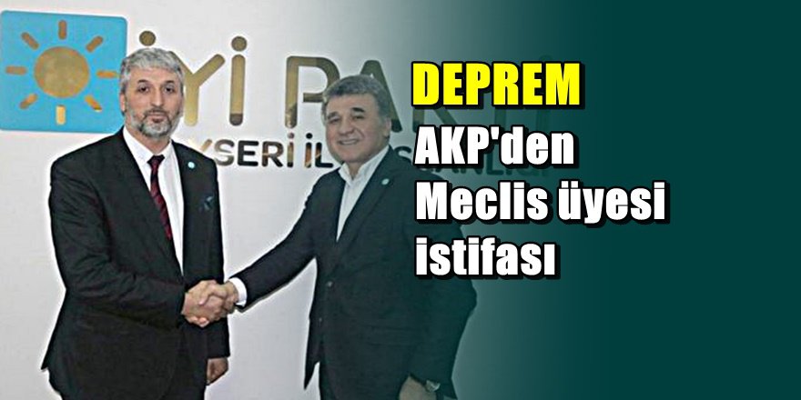 AKP Kayseri'de deprem