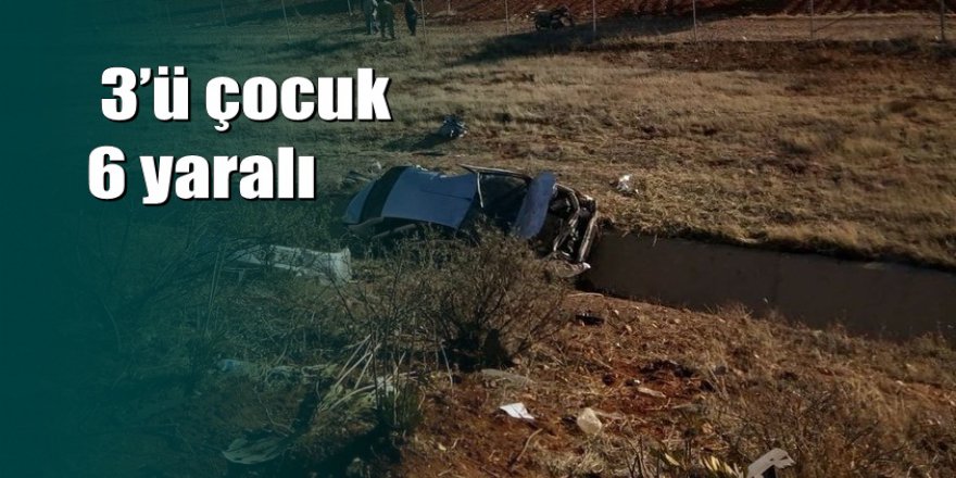 Gaziantep’te feci kaza: 1 ölü, 6 yaralı