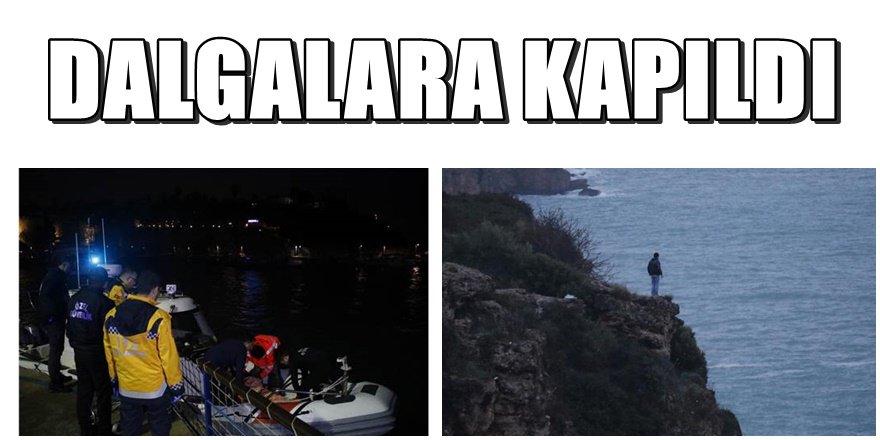 Antalya falezlerde balık avı faciası; 1 Ölü 1 yaralı